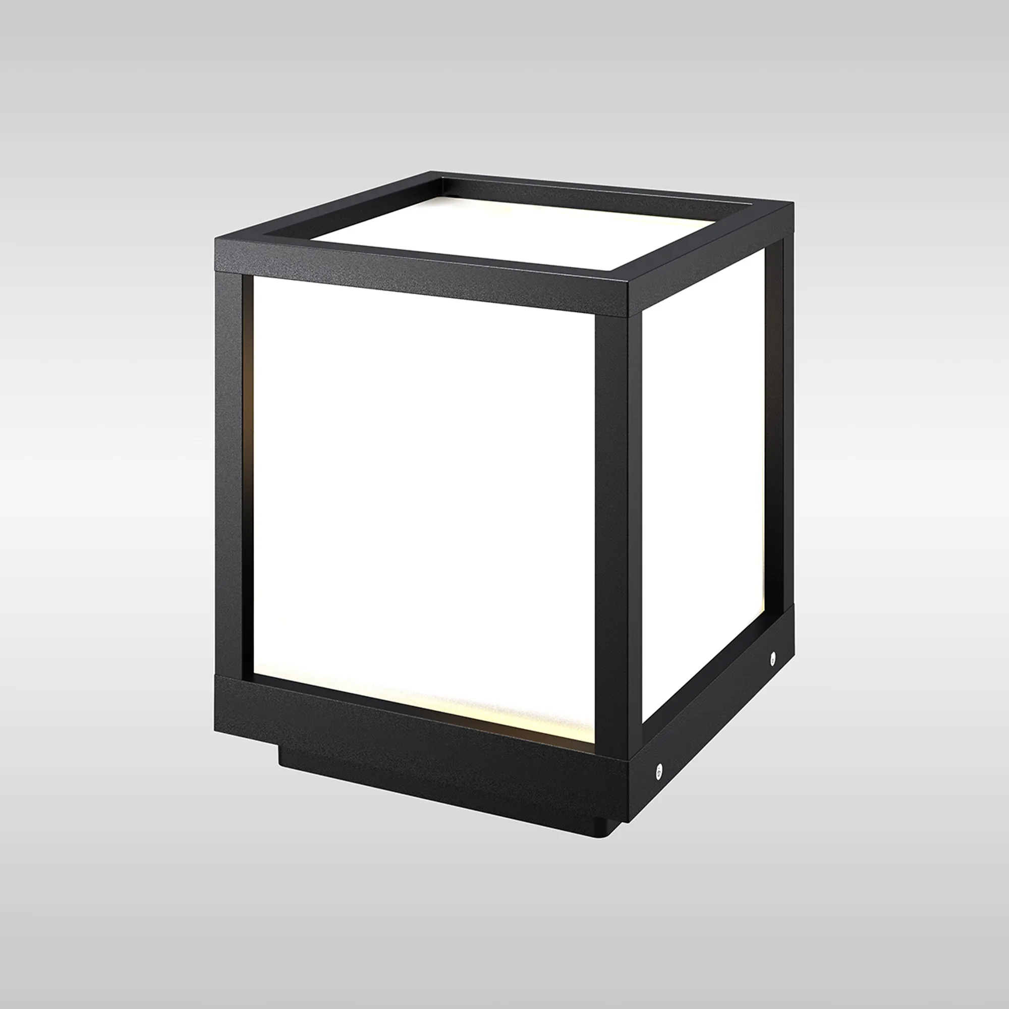 Utah Exterior Lights Mantra Fusion Pedestal Lamps